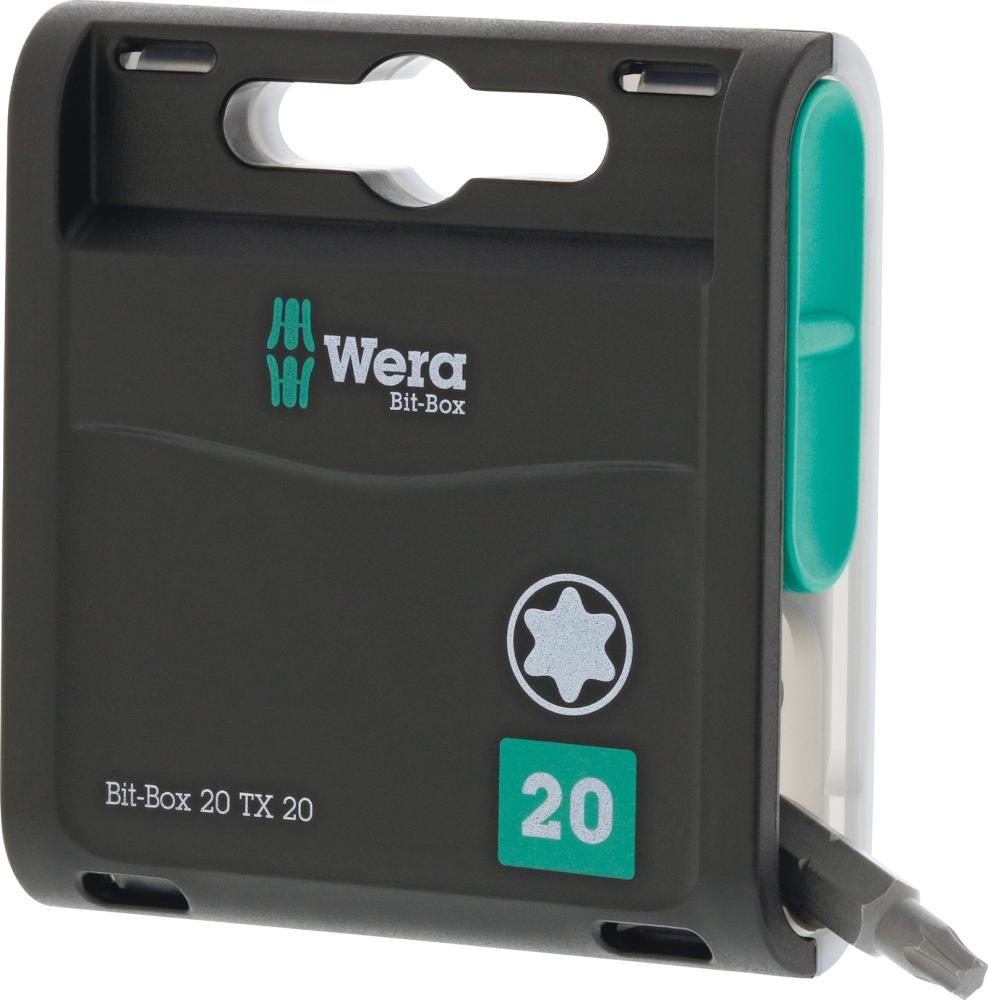 Bit-Großpack Spender T20x25mm zähhart a 20 Stück Wera Bit-Großpack Spender T20x25mm zähhart a 20 Stück Wera
