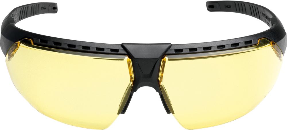 Brille AVATAR, gelb , Bügel schwarz Brille AVATAR, gelb , Bügel schwarz