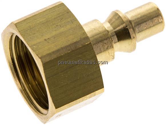 Kupplungsstecker (ARO/ORION) G 1/2"(IG), Messing Kupplungsstecker (ARO/ORION) G 1/2"(IG), Messing