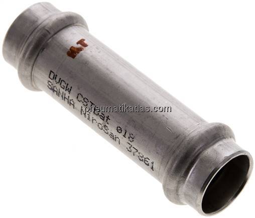 Pressfitting, Schiebemuffe, 18mm, 1.4404