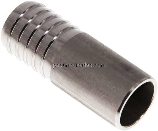Schlauchtülle zum Anschweißen 26,9mm, 1.4571