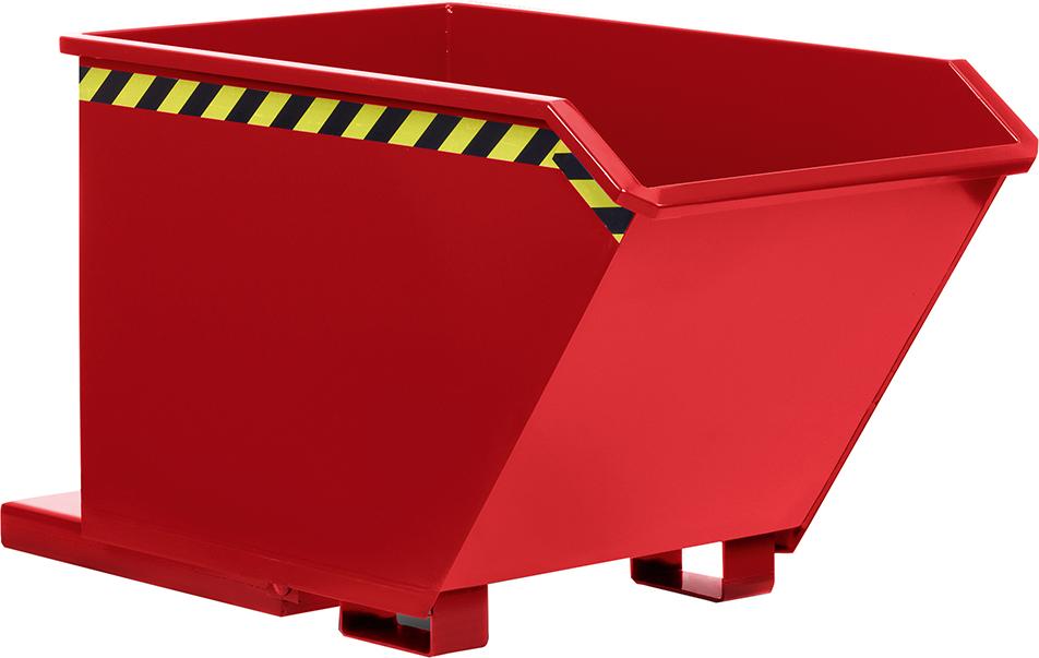 Universalkip. Typ RUK-1501330x1570x980 1,5 m³ 2000 kg RAL 3000 feuerrot