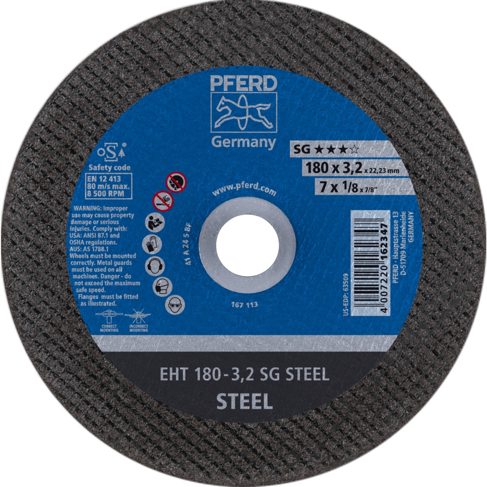 Trennscheiben EHT 180-3,2 SG STEEL