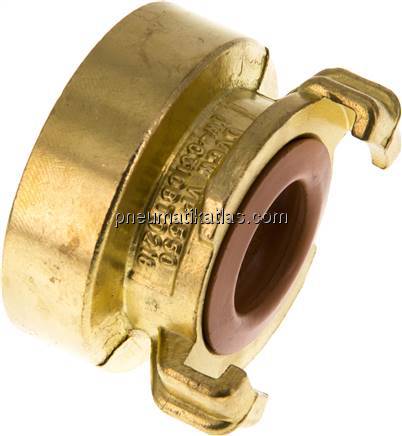 GK-Schlauchkupplung,G 1-1/2"(IG), Messing mit KTW-Zulassung