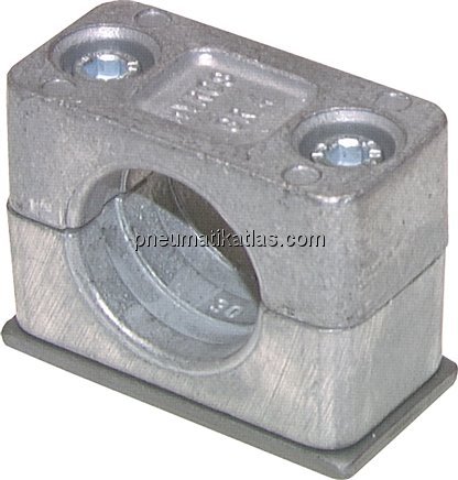 Exemplarische Darstellung: Aluminium-Schelle mit A