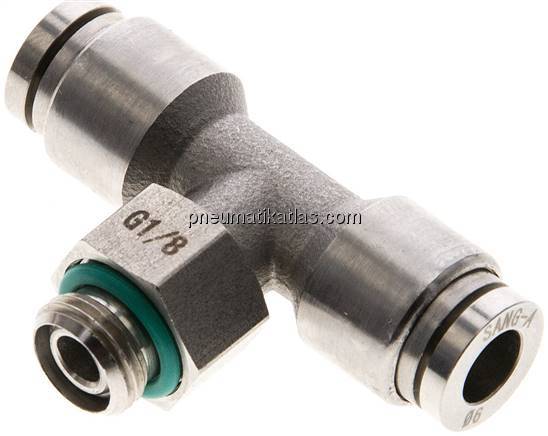 T-Steckanschluss G 1/8"-6mm, IQS-ES LE/IQS-PVDF