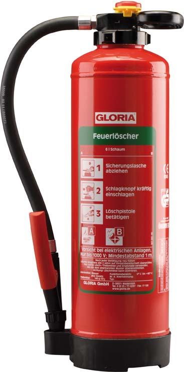 Schaum-Aufladelöscher 6 Liter SK 6 PRO Gloria