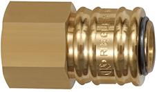 SchnellverschlusskupplungNW 7,2, Messing, connect-line, IG G1/2" RIEGLER