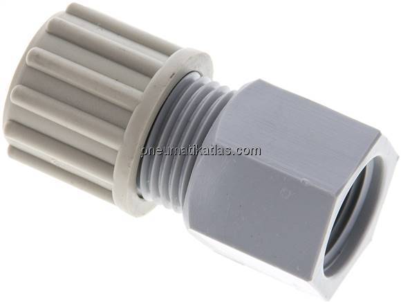 Aufschraub-Verschraubung G 3/8"-12x9mm, PA