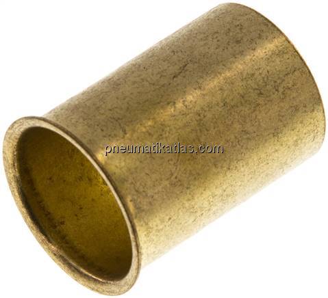 Verstärkungshülse für Rohr 28x25,0 mm, Messing