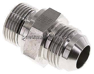 Doppelnippel G 3/4"-UN 1-1/16"-12(JIC), 1.4571