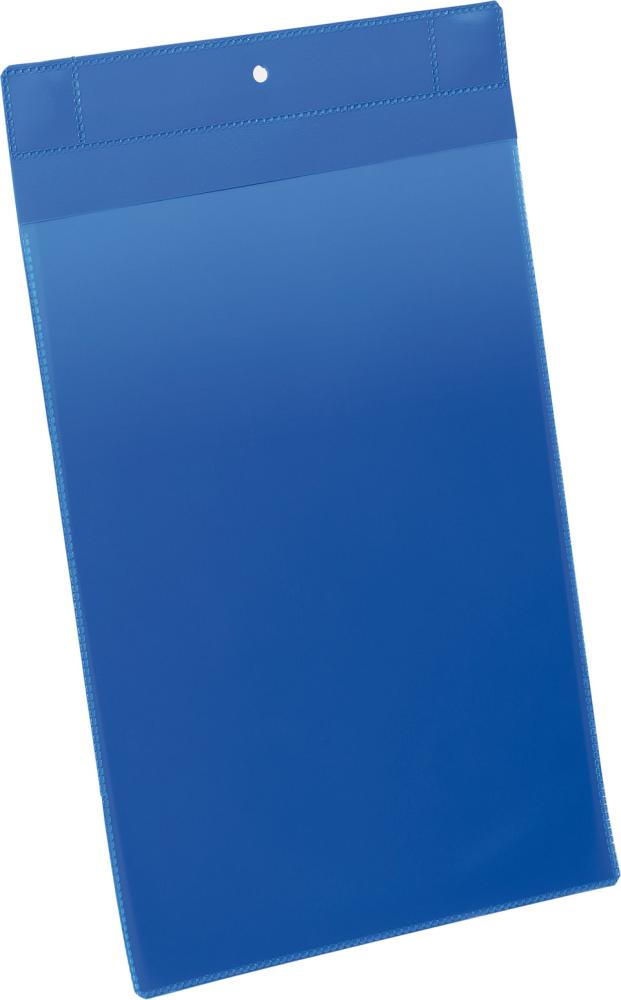Magnettasche NEODYM B210xH297 mm A4 hoch blau VE 10 Stück