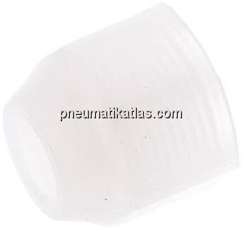 Überwurfmutter 8x6mm(M 14x1), PVDF (FDA)