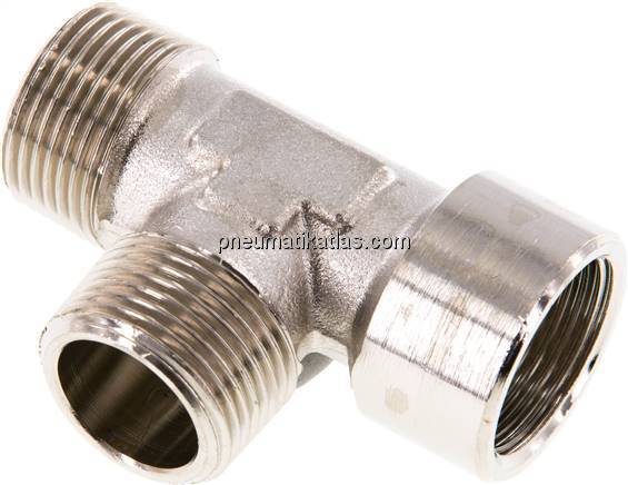 LTE-Einschraubstück G 3/4"(IG)-R 3/4"(AG), Messing vernickelt