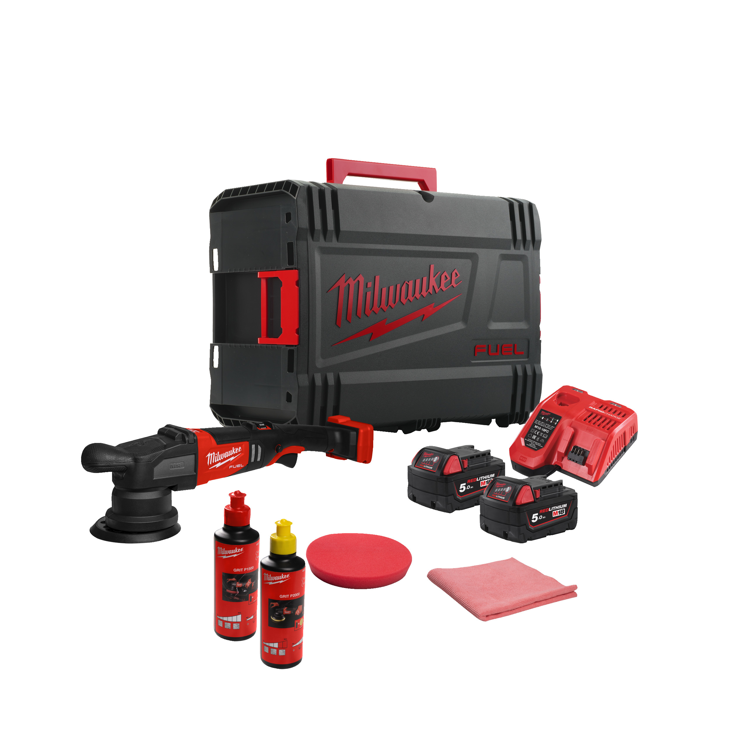 M18FROP15 502X KIT FUEL Akku Exzenter Polierer