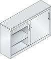 Schiebetürschr.7035/7035 1025x1600x500mm