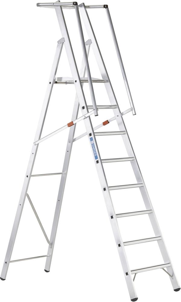 Plattformleiter ZAP Safemaster S 8 Stufen Plattformhöhe 2,11 m Arbeitshöhe 4,11 m ZARGES