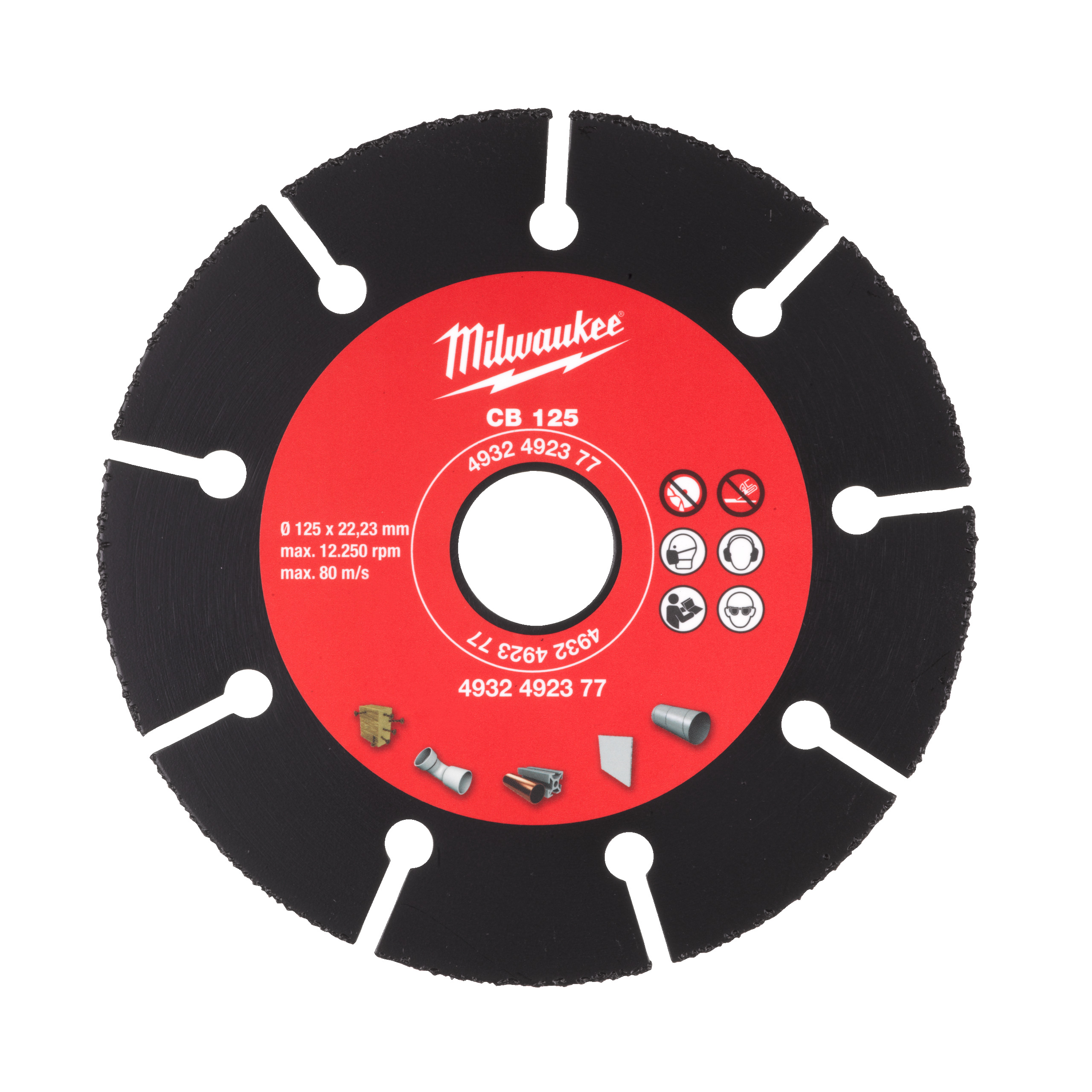 HM Trennscheibe 125 mm für Holz, Kunststoff, Gipskarton