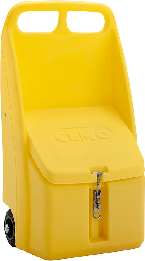 Go-Box für Bindemittel 70 Liter Ladekapazität B590xT390xH1070 mm