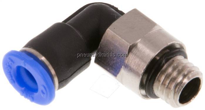 Winkel-Steckanschluss M 7-4mm, IQS-Mini Winkel-Steckanschluss M 7-4mm, IQS-Mini