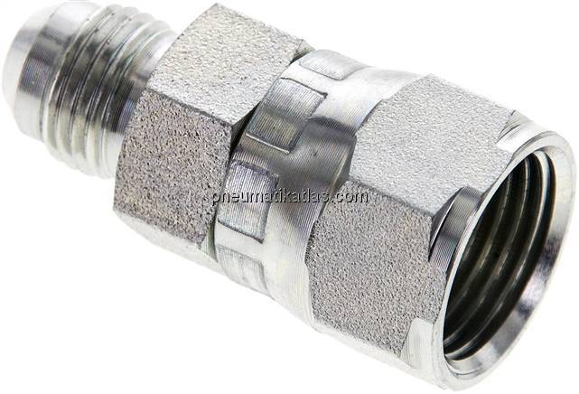 Reduziernippel UNF 9/16"-18(JIC-AG)-UNF 3/4"-16(JIC-IG)