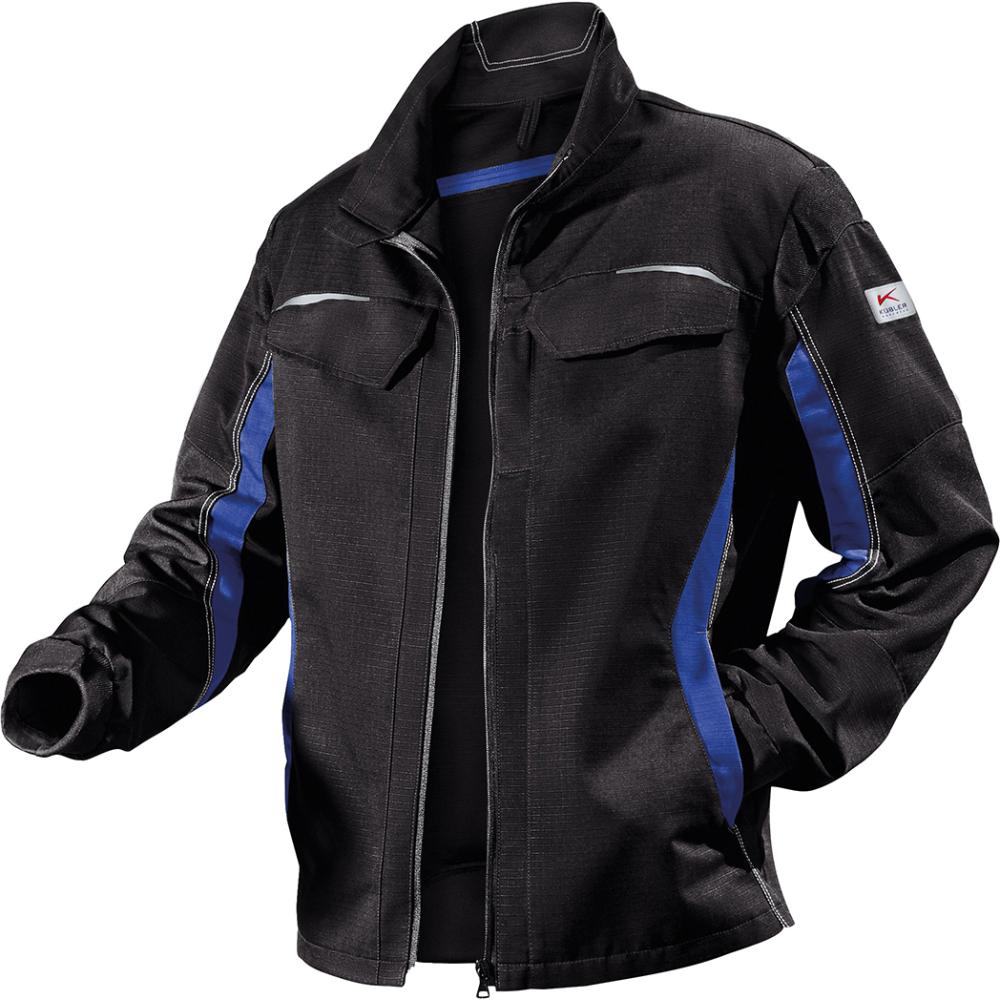 Jacke PULSSCHLAG,Gr. 60, schwarz/kornblau
