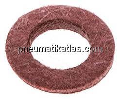 Dichtring aus Vulkanfiber (4,2x7,9x1 mm)