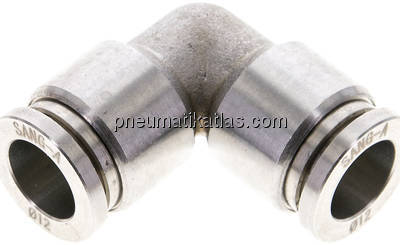 Winkel-Steckanschluss 12mm, IQS-ES LE/PVDF Winkel-Steckanschluss 12mm, IQS-ES LE/PVDF