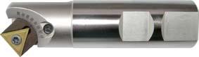 Fasenfräser verstellbar 10 - 80G, D25mm für SCMT 1204.