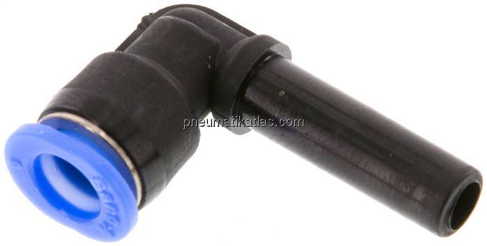 Winkel-Steckanschluss mit 6mm Stecknippel, IQS-Mini Winkel-Steckanschluss mit 6mm Stecknippel, IQS-Mini