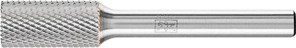 Frässtift HM zylindrisch mit Stirnverzahnung 1020 MICRO 6mm 10x20mm Pferd