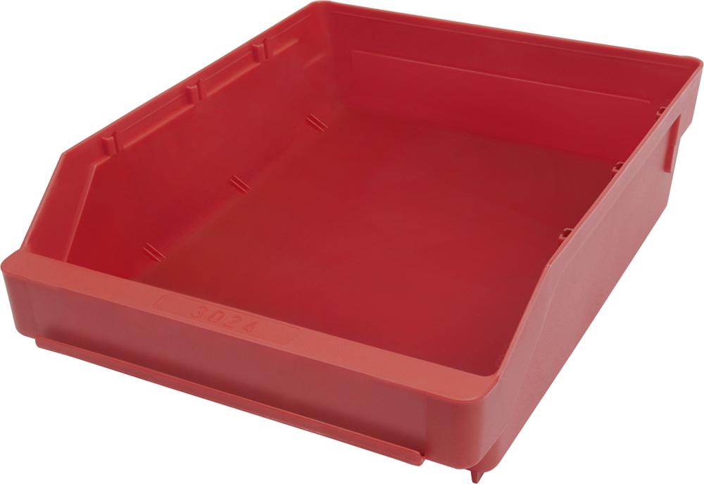 Kleinteilekasten B240xT300xH95 mm rot