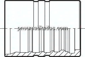 4SH-Pressanschluss Hülse 4 SH, 83,5 x 107,0 (Da x L)