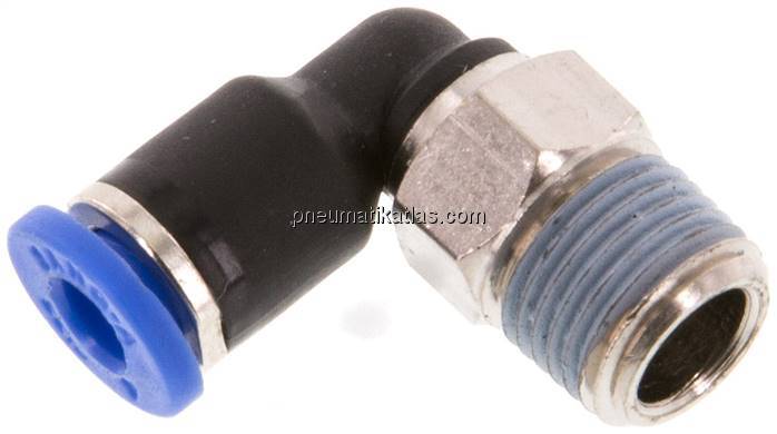 Winkel-Steckanschluss R 1/8"-4mm, IQS-Standard