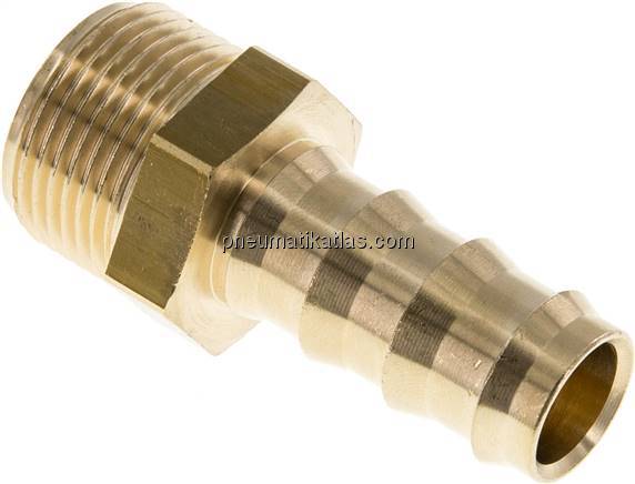 Steckanschluss G 3/4" AG, Messing, 15,9mm GSP-Schlauch