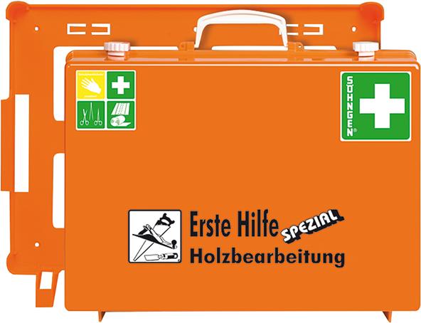 ErsteHilfe-Koffer MT-CD Holzbearbeitung, orange