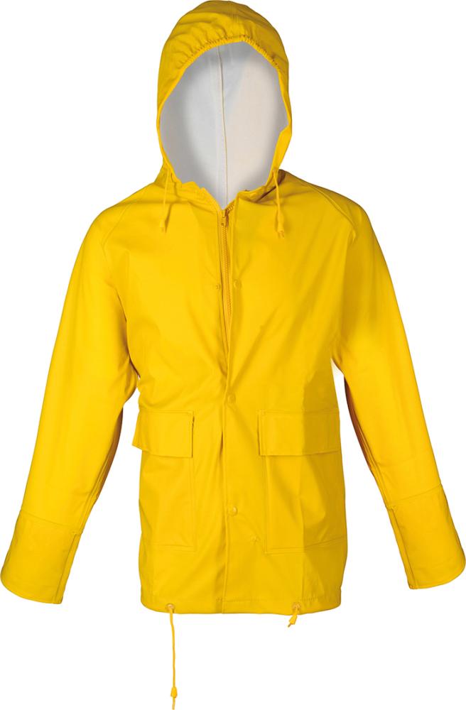 Jacke, PU-Stretch, Gr. 5/66-68, gelb ASATEX