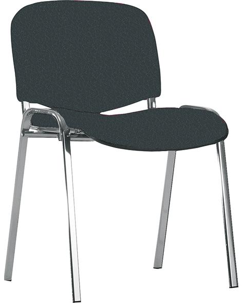 Artikelhauptbild Bes.-Stuhl ISO Leder chrom/K-leder schw.