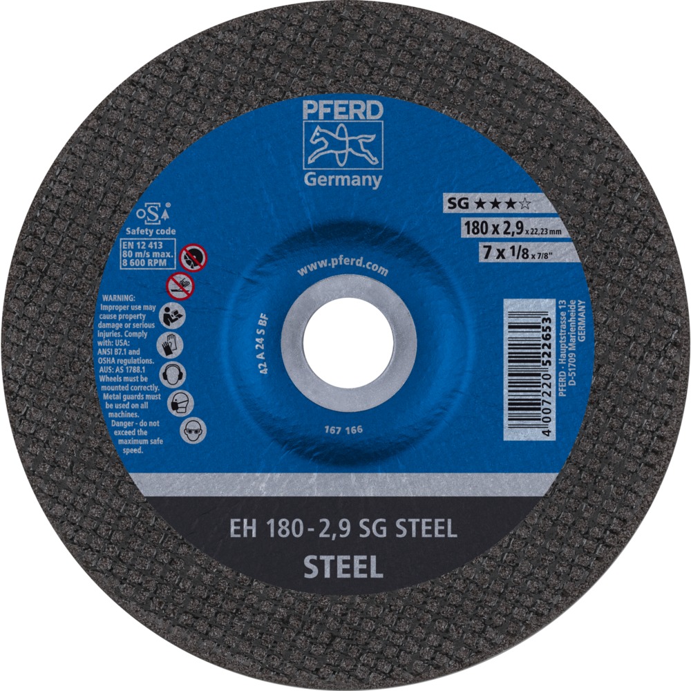 Trennscheiben EH 180-2,9 SG STEEL