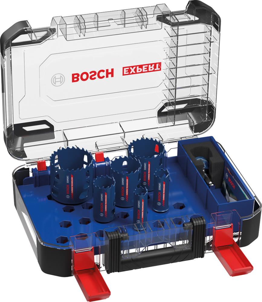 Lochsägen-Set EXPERT 22/25/35/51/60/68mm Bosch9-teilig ToughMaterial