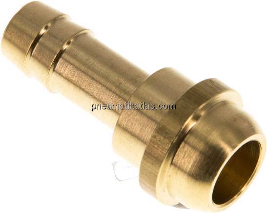 Tülle Messing, G 1/2"-9 (3/8")mm, ohne Mutter