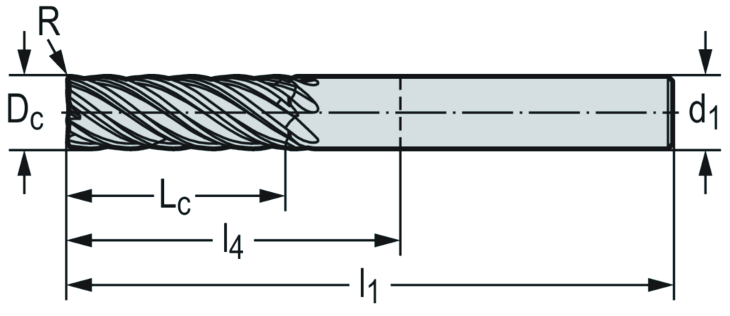 VHM-Eckfräser