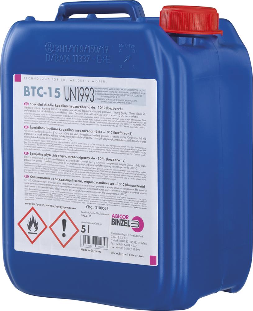Spezialkühlmittel Btc-15 Kanister 20 L BINZEL Spezialkühlmittel Btc-15 Kanister 20 L BINZEL