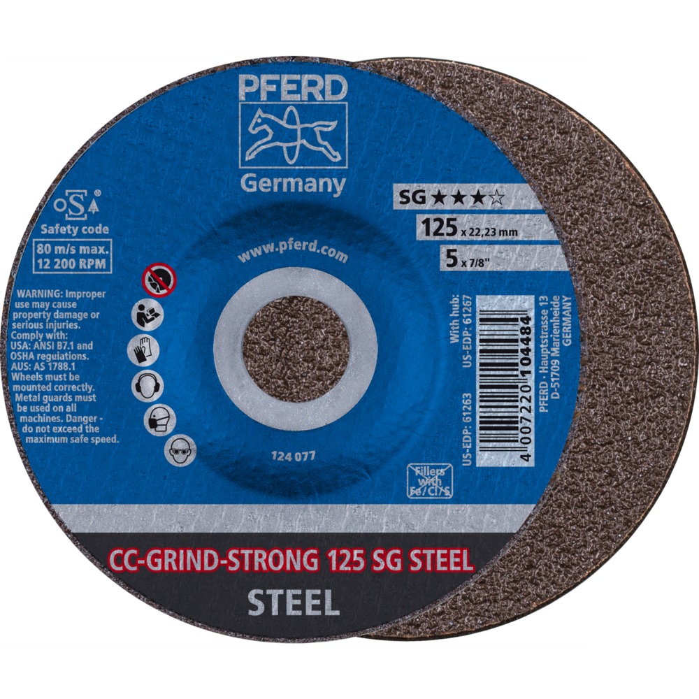 CC-GRIND (inkl. SOLID, FLEX, STRONG) CC-GRIND-STRONG 125 SG STEEL