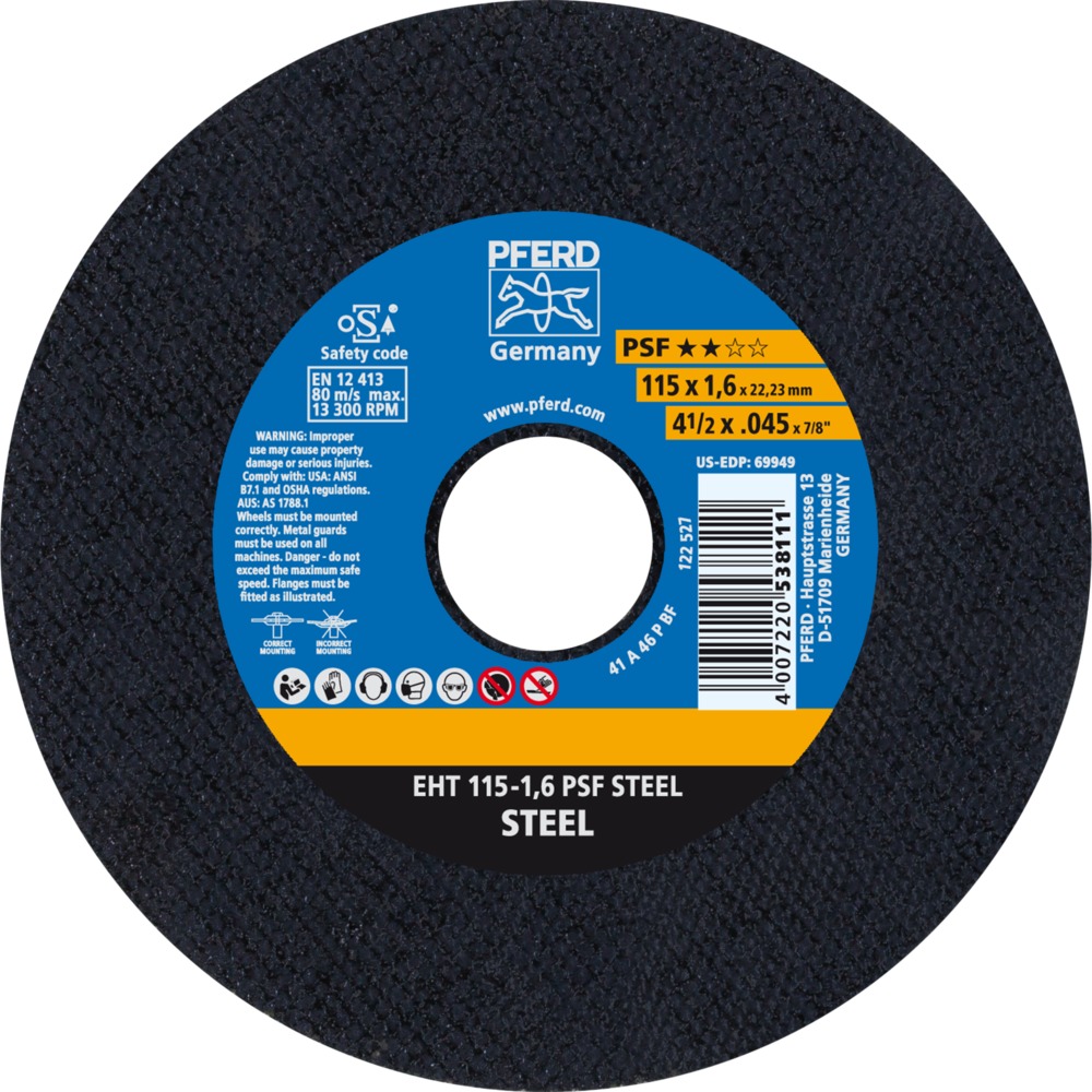 Trennscheiben EHT 115-1,6 PSF STEEL