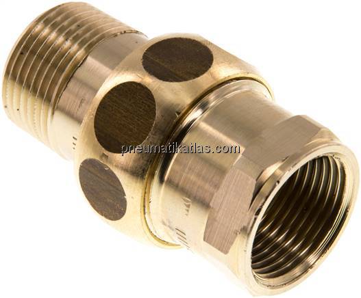 Verschraubung kon. dichtend, Rp 3/4"/R 3/4" (IG/AG) Verschraubung kon. dichtend, Rp 3/4"/R 3/4" (IG/AG)