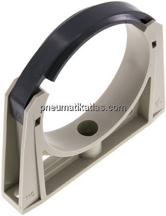 Rohrklemme 110mm, Polypropylen (grau)