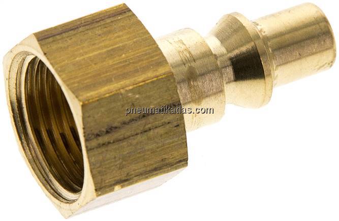 Kupplungsstecker (ARO/ORION) G 3/8"(IG), Messing