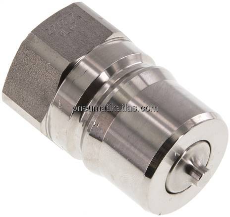 Hydraulikkupplung ISO 7241-1B, Stecker, G 1"(IG),Edelstahl