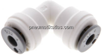 Winkel-Steckanschluss 5/32" (3,97 mm)-5/32" (3,97 mm), IQS-LE (EPDM-Dichtung)